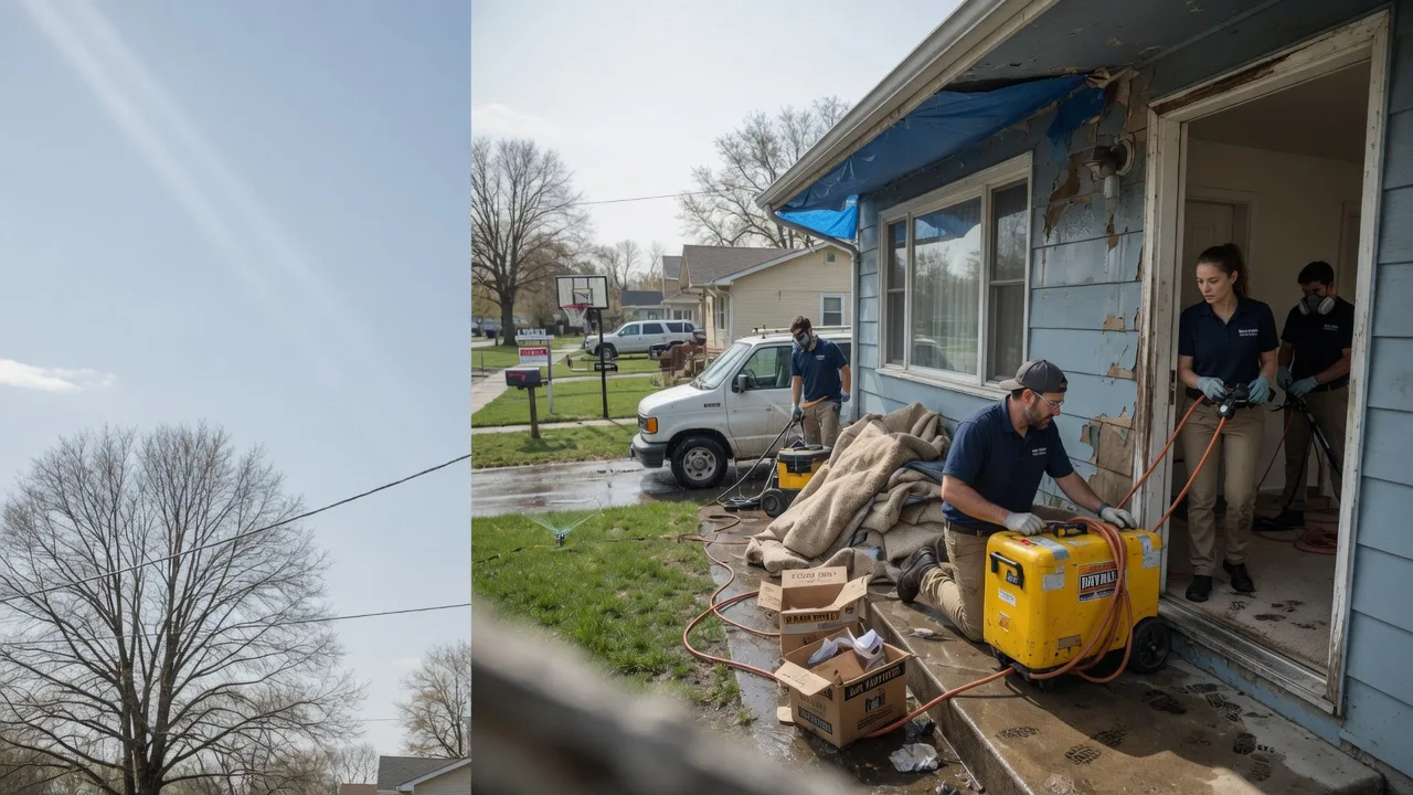 Basement Flood Cleanup in San Acacia, NM near me